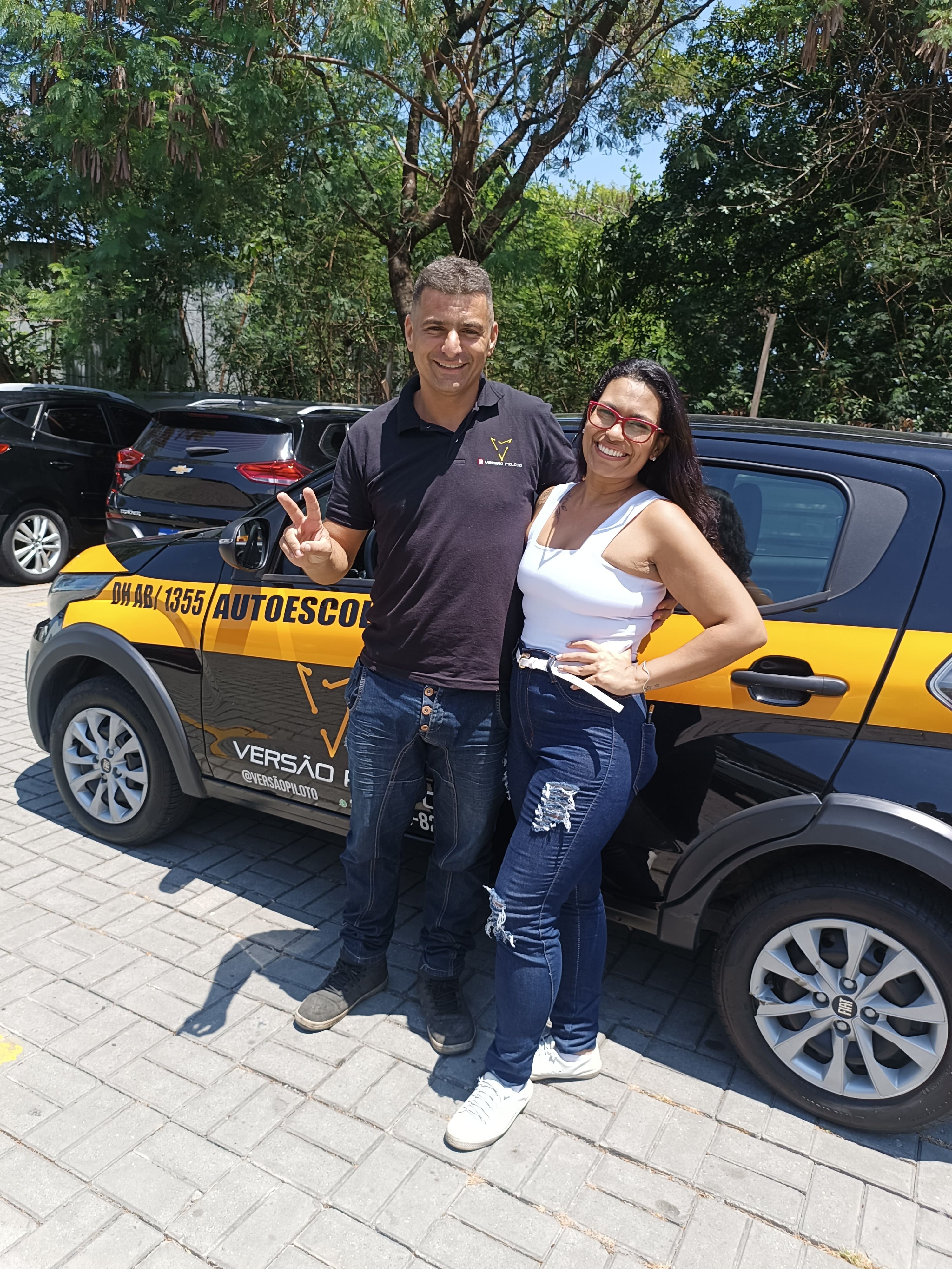 Aluno aprovado na Autoescola Versão Piloto