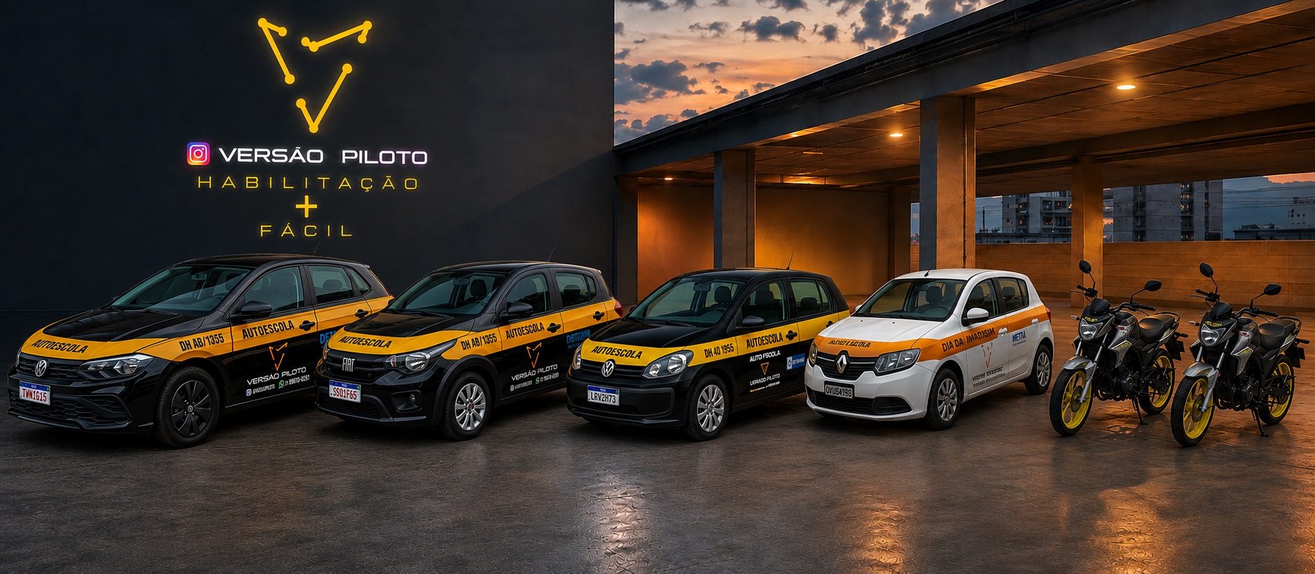 Frota da Autoescola Versão Piloto